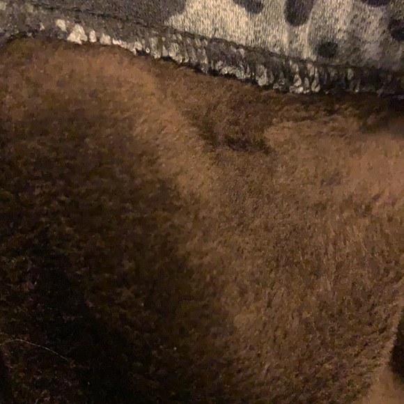 Velvets Grey and Black Fleece Lined Leggings XXL - Picture 5 of 6